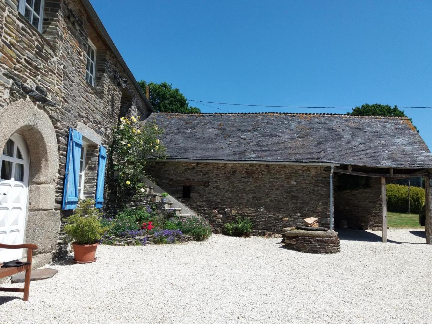 Le Parfum Des Fleurs Bed & Breakfast Plussulien Exterior photo